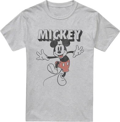 Obrázok produktu pre Mickey Mouse & Friends - Pánske tričko "Jump" TV2706 (XL) (Mottled grey)