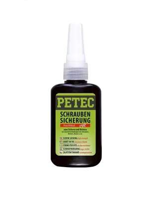 Produktbild von Petec Schraube Sicherheitsschraubensicherung 50g hochfest rot