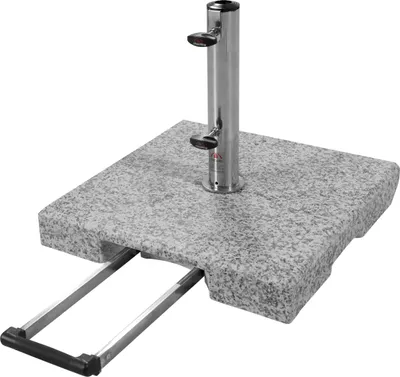 Produktbild von doppler Granitsockel ACTIVE Trolley 30 kg, Hellgrau