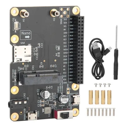 Zdjęcie produktu dla moduł bazowy 3G/4G LTE dla modułu RPI 4/3/2/B+ na USB z kartą SIM