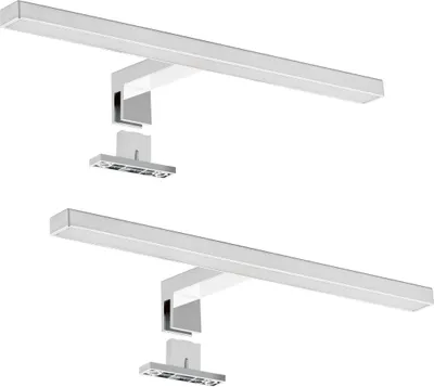 Produktbild von 2x LED Spiegelleuchte Schrankleuchte Klemmleuchte Bad neutralweiß 4000K SEBSON