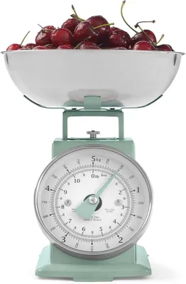 Produktbild von PromoHome® Mechanische Küchenwaage - 5kg Kapazität mit Abnehmbarer Schüssel
