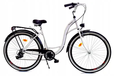 Zdjęcie produktu dla Rower Dallas City 26" 7spd - biały z czarnym