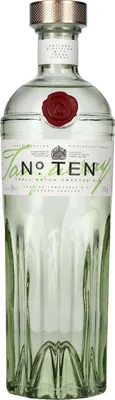 Produktbild von Tanqueray No. 10 Gin, Spirituose für Gin & Tonic, 47,3% Vol, 700ml Einzelflasche