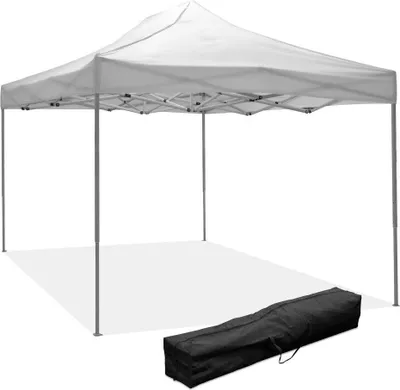 Immagine prodotto di Gazebo richiudibile pieghevole 3 X 4,5 Bianco ricoperto in PVC impermeabile