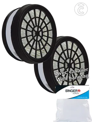 Image de Filtre P3 pour masque respiratoire 756 - SINGER - 755P3