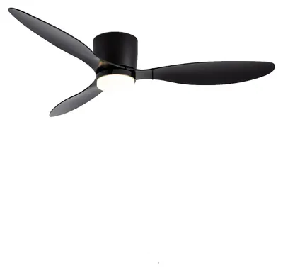 Obrázok produktu pre Stropný ventilátor, tichá prevádzka, diaľkové ovládanie, čierny, 42 palcov