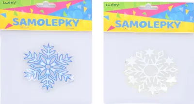 Obrázek produktu pro Nálepka sněhová vločka Gel