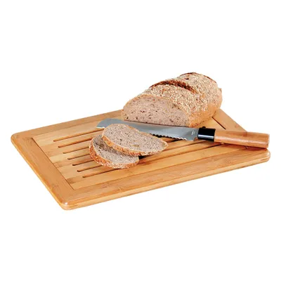 Produktbild von KESPER Brot Schneidebrett, Bambus 42 x 28 x 2 cm 58105
