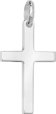 Image de Pendentif Femme Croix Argent fin 925 - 29mm*15mm; TRS23989
