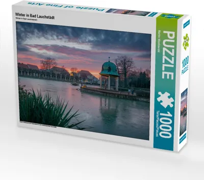 Produktbild von CALVENDO Puzzle Winter in Bad Lauchstädt | 1000 Teile Lege-Größe 64x48cm Foto-Puzzle für glückliche Stunden
