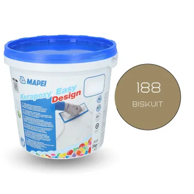 Produktbild von MAPEI Kerapoxy Easy Design Epoxid-Fugenmörtel Farbe 188 Cookie 3kg