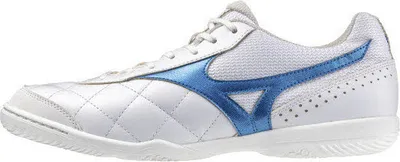 Produktbild von Mizuno Corporation Morelia Sala Club IN Hallenschuhe weiß/blau 36