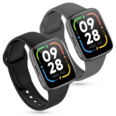 Produktbild von Silikon-Armband – Sportarmband – Wasserdicht – Atmungsaktiv – Set mit 2 Stück – Für Redmi Watch 3