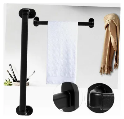 Produktbild von Handtuchständer aus Edelstahl ohne Bohren für das Badezimmer