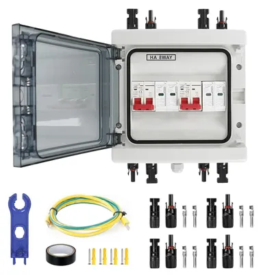 PV-Kombinationsbox IP65 2 String 1000V DC-Sicherung 40A