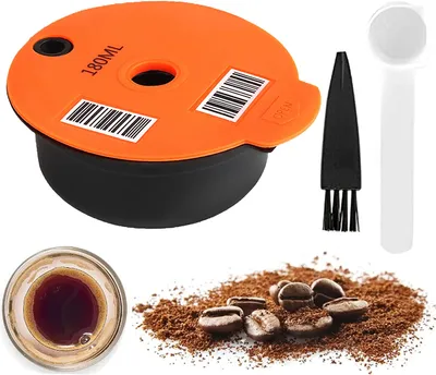 Produktbild von Kaffeepads, wiederverwendbarer Kaffeefilter, nachfüllbare Kaffeekapseln für Bosch-s Kompatibel mit Tassimo-Maschinen