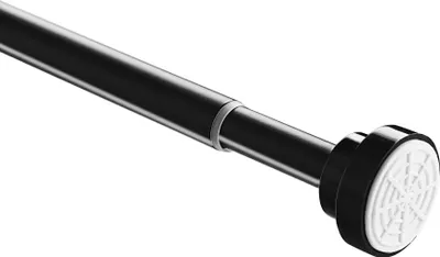 Produktbild von Spannstange für Gardinen - Ausziehbar ohne Bohren oder Löcher - Stange von 125-220 cm - Silber