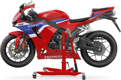 Zdjęcie produktu dla Stojak centralny CS Power Classic do Honda CBR 600 RR 24-25 czerwony