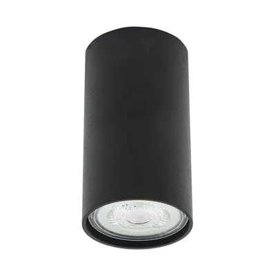 Obrázek produktu pro Halogenové nástěnné stropní bodové svítidlo Tuba GU10 spotová lampa Černá