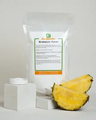 Produktbild von 250 g Bromelain Pulver | Ananas Enzym | Vegan