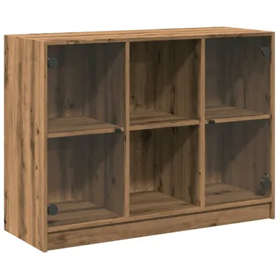 Zdjęcie produktu dla Szafka, dąb artisian, 102x37x75,5 cm, materiał drewnopochodny