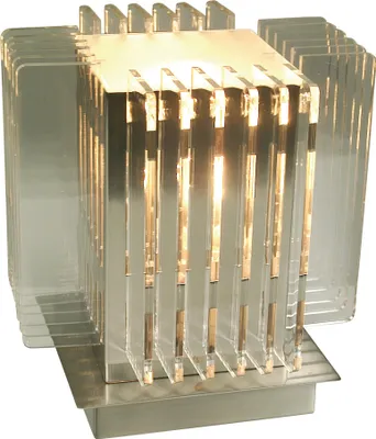 Produktbild von Retro Tischlampe Atrium Transparent