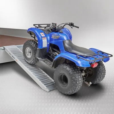 Produktbild von Aluminium Auffahrrampe für Autos im 2er Set - 180 cm - 3 Tonnen