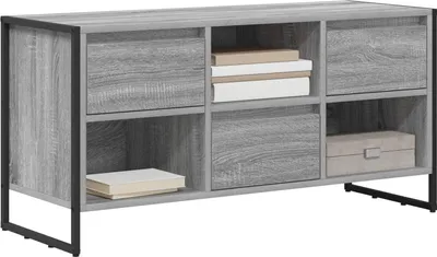 Produktbild von "Winterschlussverkauf "TV-Tisch/TV-Schränk Skandinavisch - CLORIS - Fernsehenschrank - Graues Sonoma 100 x 36 x 49,5 cm Holzwerkstoff - DEMöbel3198887