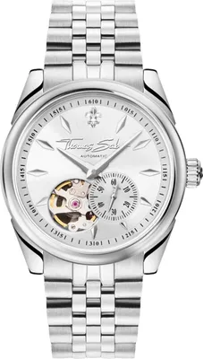 Produktbild von Thomas Sabo WA0416-201-201 Uni Automatik mit Lilienemblem 36mm 5ATM