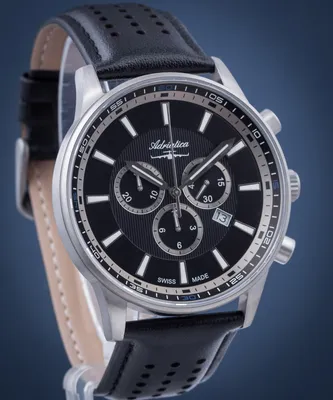Produktbild von Adriatica Herrenuhr A8281.4216CH schwarz