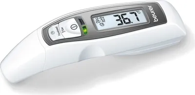 Produktbild von Beurer Multifunktions-Thermometer FT 65 Weiß und Grau