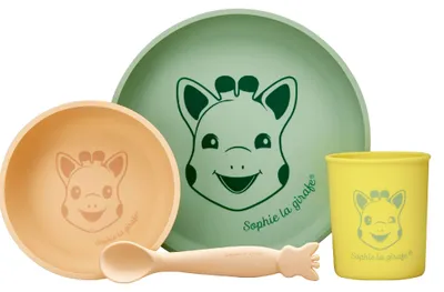 Immagine prodotto di Set pappa in silicone Sophie la girafe
