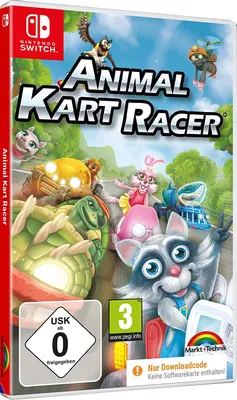 Produktbild von Animal Kart Racer - Nintendo Switch - Code in a Box