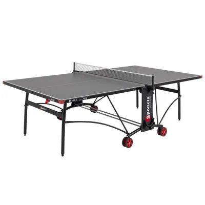 Produktbild von SPONETA Tischtennistisch S 3-80 e Outdoor mit Netz grau