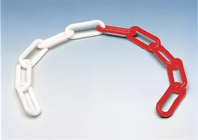 Produktbild von Absperrkette Ku.rot/weiß 6mm L.30m