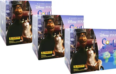 Produktbild von Disney Soul Movie - Sammelsticker - 3 Displays (108 Tüten)