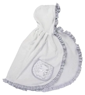 Productafbeelding van Solidchoice - Grijze Badjas voor Baby's tot 18 Maanden