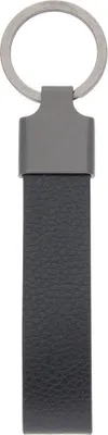 Produktbild von JuwelmaLux Schlüsselanhänger Edelstahl Leder, schwarz JL45-01-0029