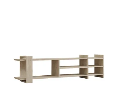 Image de Skye Decor, Zeyna - Travertine, Meubles TV, travertin, 156 x 40 x 29.6 cm