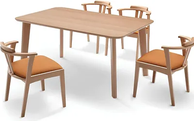 Obrázok produktu pre Jedálenský stôl Dizajnový taliansky nábytok Drevený stôl 160x85cm Kuchyňa Obývacia izba Nová