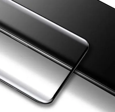 Produktbild von Bizon Glass Edge 3D gehärtetes Glas - [2 PACK] + Linsenschutz Xiaomi 12 Pro schwarz