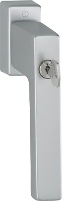 Produktbild von HOPPE Fenstergriff TOULON Sperrzylinder TBT, VK 7x43 mm , Edelstahl Effekt