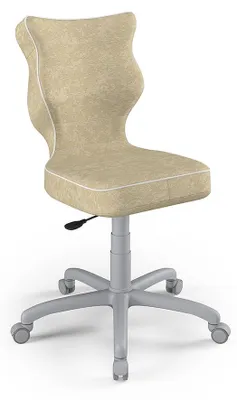 Zdjęcie produktu dla Krzesło Wzrostowe Dla Dzieci I Młodzieży, Ergonomiczne Krzesło Do Biurka, Dla Osób O Wzroście 159-188 Cm, Kolor: Szary (Petit Grau), Model: Visto 26
