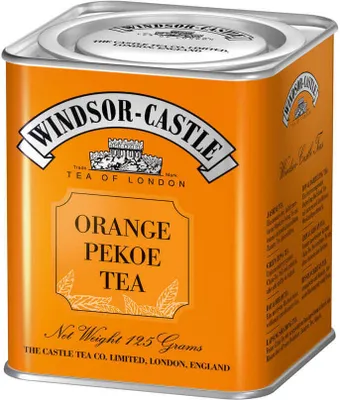 Produktbild von Windsor-Castle Orange Pekoe Tea, 125g Dose