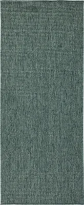 Zdjęcie produktu dla Chodnik zielono kremowy na taras, sznurkowy 80x350cm