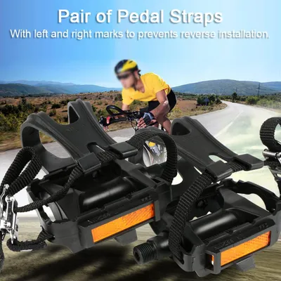 Produktbild von Fahrrad rutschfeste Pedalriemen Rennrad Pedale Lager Bindung Band Gürtel Fahrrad Zubehör