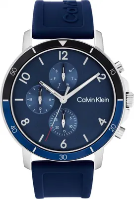 Produktbild von Zegarek męski CALVIN KLEIN 25200071 granatowy sportowy