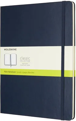 Productafbeelding van Moleskine 805-50-0285-513-6, Effen, Blauw, Mat, 70 g/m², Harde kaft, Volwassenen