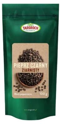 Obrázok produktu pre Targroch, čierne korenie, celé zrná, 100 g